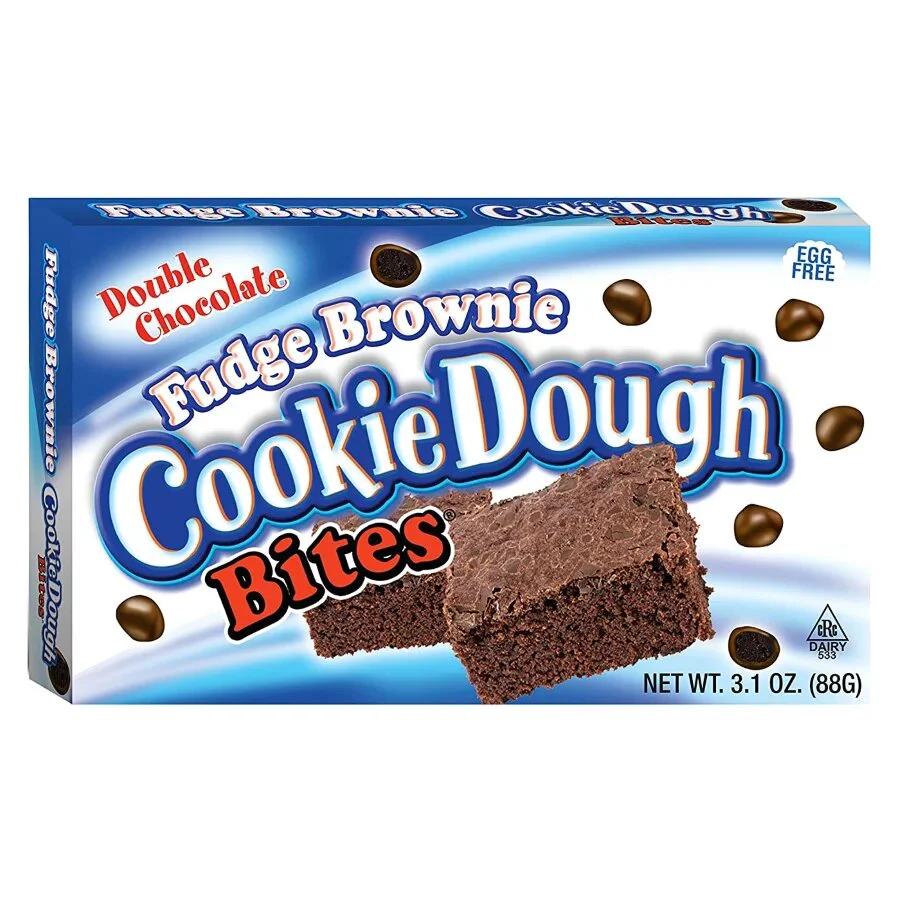 cookie dough bites fudge brownie double chocolate 88GR