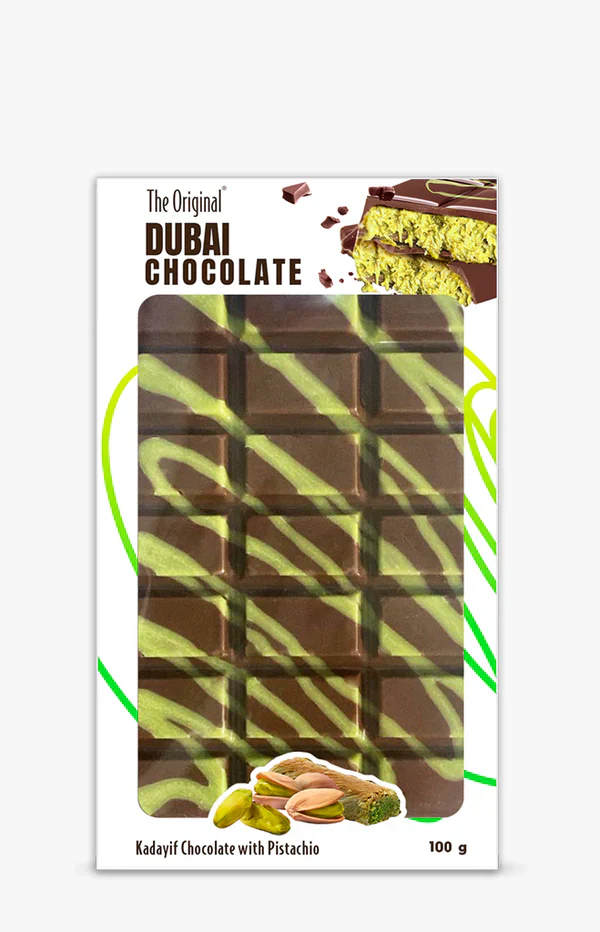 chocolat de dubai 100GR PISTACHIO