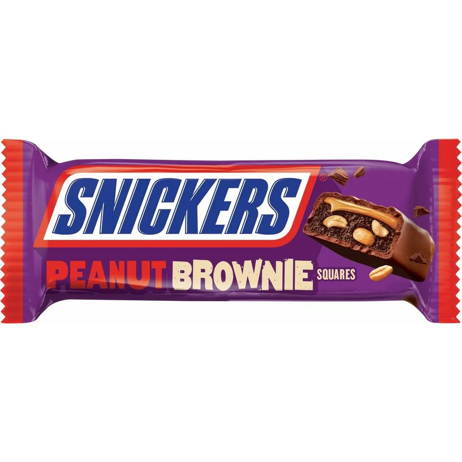 snickers peanut brownies 36GR DLC03/25